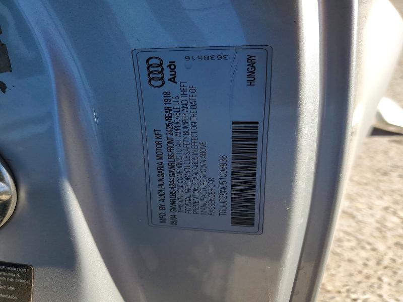 Продажа на аукционе авто 2005 Audi Tt, vin: TRUUF28N051006836, номер лота: 79493665