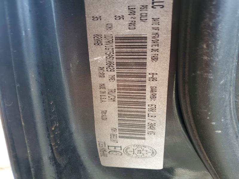 Продажа на аукционе авто 2010 Dodge Ram 1500, vin: 1D7RV1GT5AS108429, номер лота: 77496855