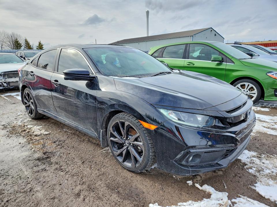 45842316 :رقم المزاد ، 2HGFC2F80LH034869 vin ، 2020 Honda Civic مزاد بيع