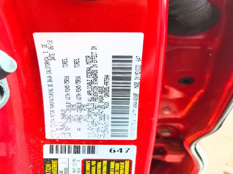 79990525 :رقم المزاد ، 3TMCZ5AN8JM173337 vin ، 2018 Toyota Tacoma مزاد بيع