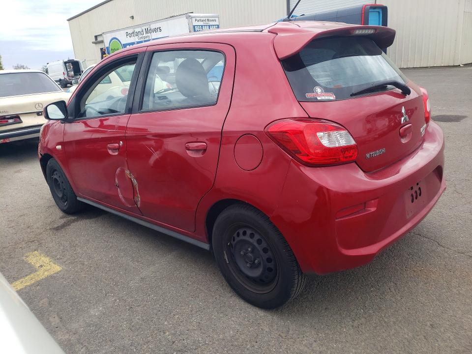 46655896 :رقم المزاد ، ML32A3HJ9HH012166 vin ، 2017 Mitsubishi Mirage مزاد بيع