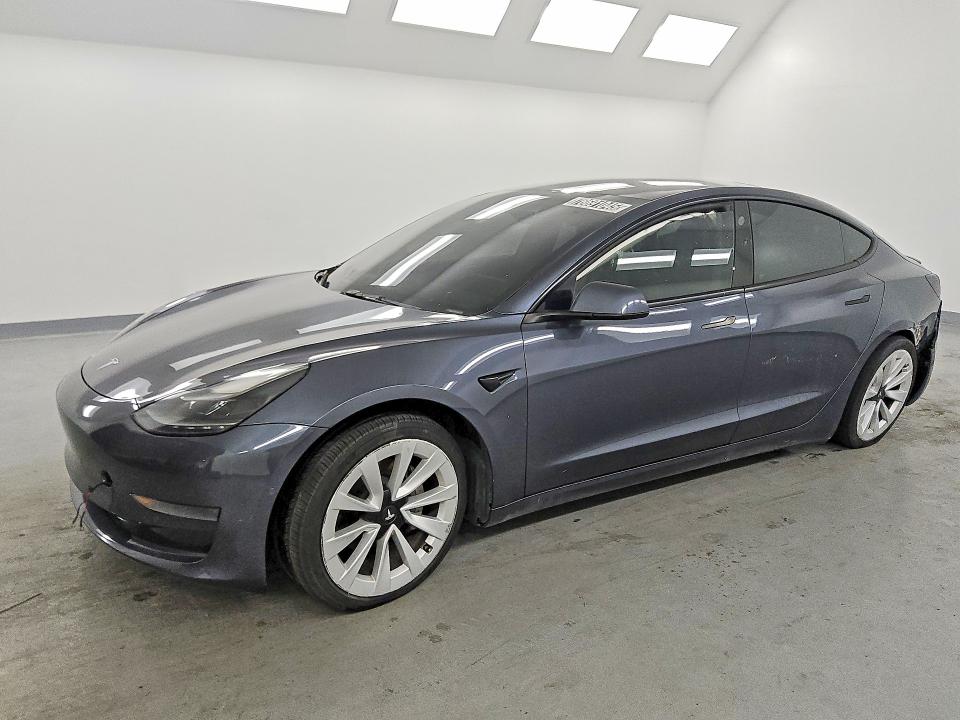2022 Tesla Model 3 მანქანა იყიდება აუქციონზე, vin: 5YJ3E1EA5NF257234, აუქციონის ნომერი: 78691045