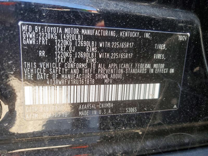 Продаж на аукціоні авто 2024 Toyota Rav4 Hybrid, vin: 4T3RWRFV1RU161818, номер лоту: 46166216