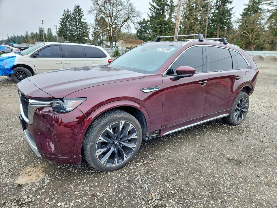2024 Mazda Cx-90 მანქანა იყიდება აუქციონზე, vin: JM3KKEHC8R1118584, აუქციონის ნომერი: 41929816