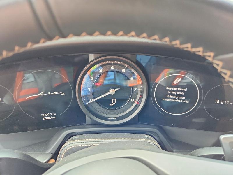 41875906 :رقم المزاد ، WP0CB2A93NS245256 vin ، 2022 Porsche 911 مزاد بيع