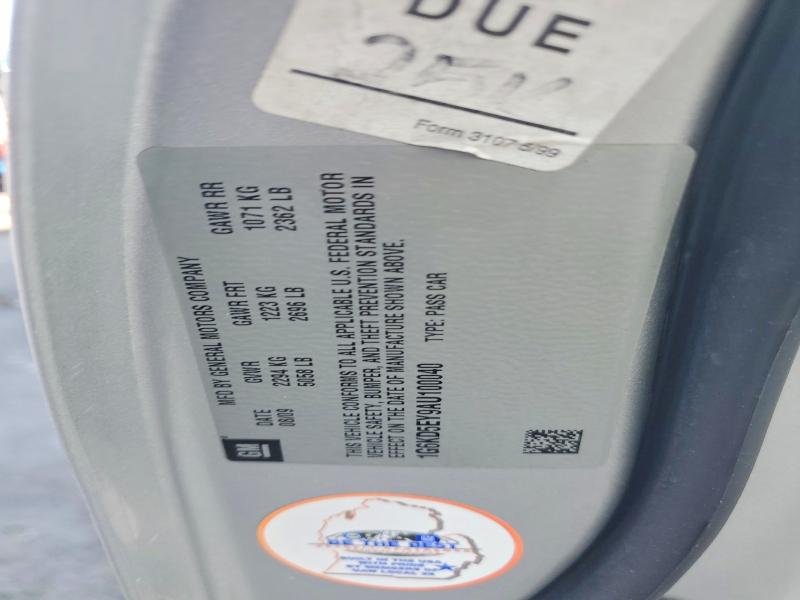 2010 Cadillac Dts მანქანა იყიდება აუქციონზე, vin: 1G6KD5EY9AU100040, აუქციონის ნომერი: 47226366