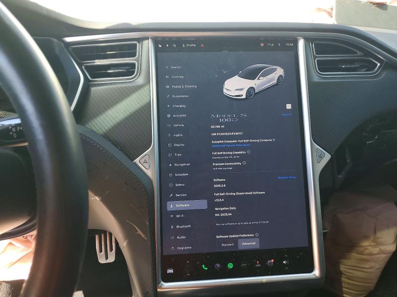 47127946 :رقم المزاد ، 5YJSA1E2XJF248121 vin ، 2018 Tesla Model S مزاد بيع