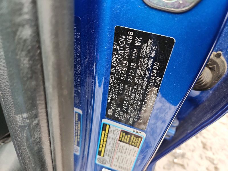 2019 Kia Stinger მანქანა იყიდება აუქციონზე, vin: KNAE35LC6K6045490, აუქციონის ნომერი: 79414435