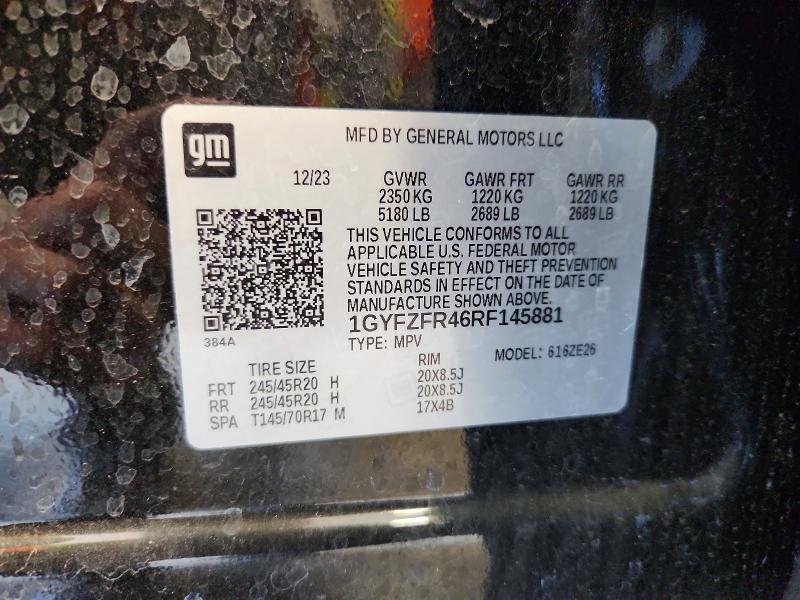 Aukcja sprzedaży 2024 Cadillac Xt4, vin: 1GYFZFR46RF145881, numer aukcji: 46552796