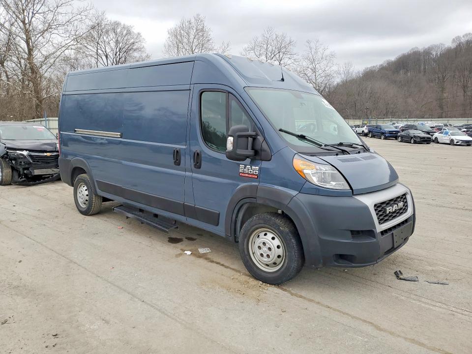 45481956 :رقم المزاد ، 3C6TRVDG0KE519073 vin ، 2019 Ram Promaster 2500 مزاد بيع