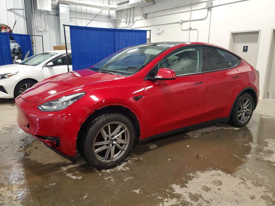 46459246 :رقم المزاد ، 5YJYGDEE9MF297500 vin ، 2021 Tesla Model Y مزاد بيع