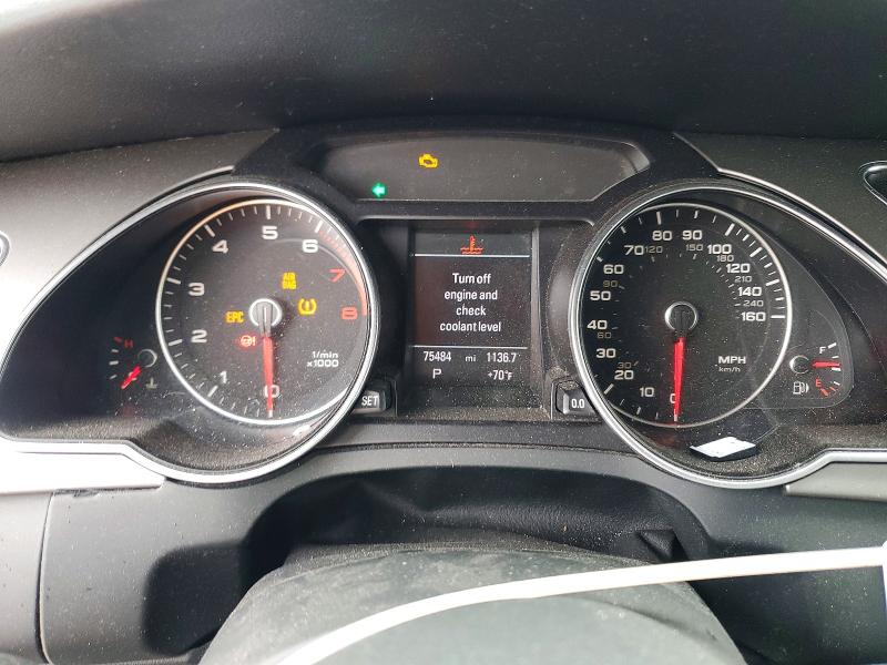 2013 Audi A5 მანქანა იყიდება აუქციონზე, vin: WAULFAFH4DN008722, აუქციონის ნომერი: 46682516