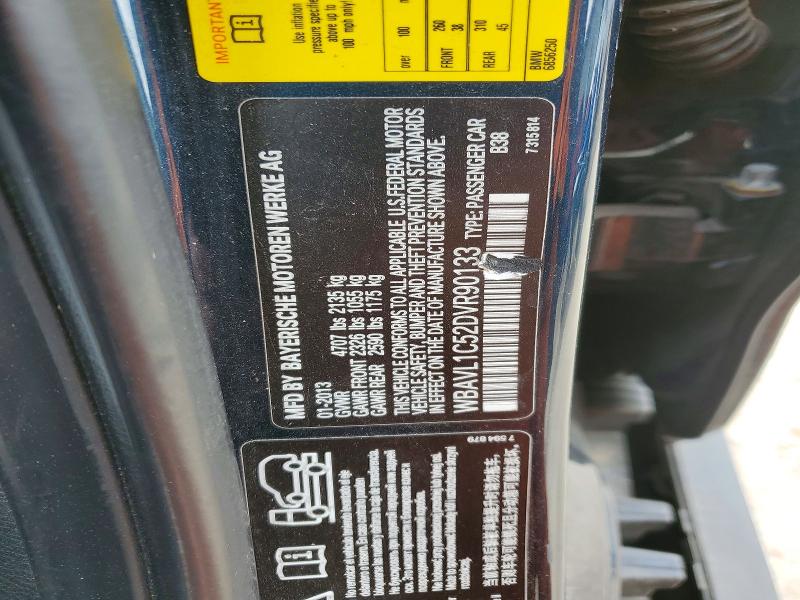 Продажа на аукционе авто 2013 Bmw X1, vin: WBAVL1C52DVR90133, номер лота: 46508966