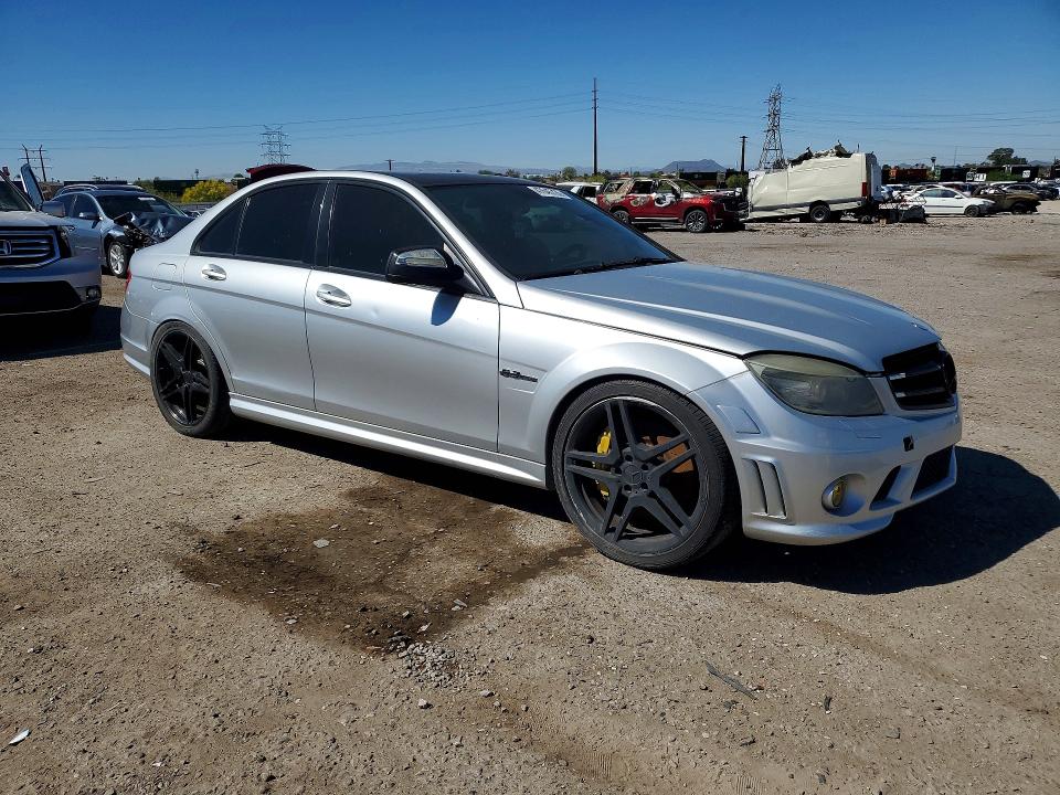 2009 Mercedes-benz C მანქანა იყიდება აუქციონზე, vin: WDDGF77X99F214624, აუქციონის ნომერი: 47645726