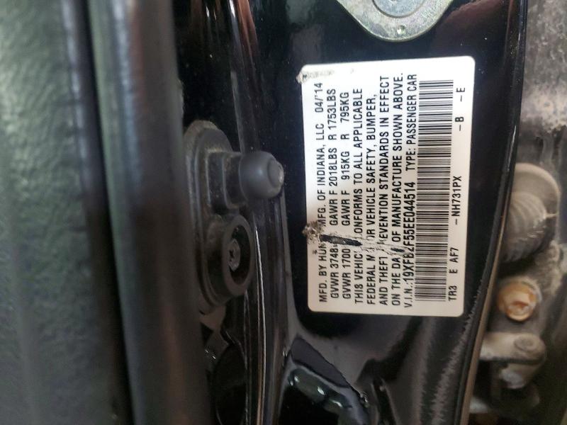 Aukcja sprzedaży 2014 Honda Civic, vin: 19XFB2F55EE044514, numer aukcji: 46667136