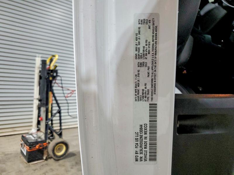 Aukcja sprzedaży 2022 Ram Promaster 2500, vin: 3C6LRVDG2NE130844, numer aukcji: 53977006