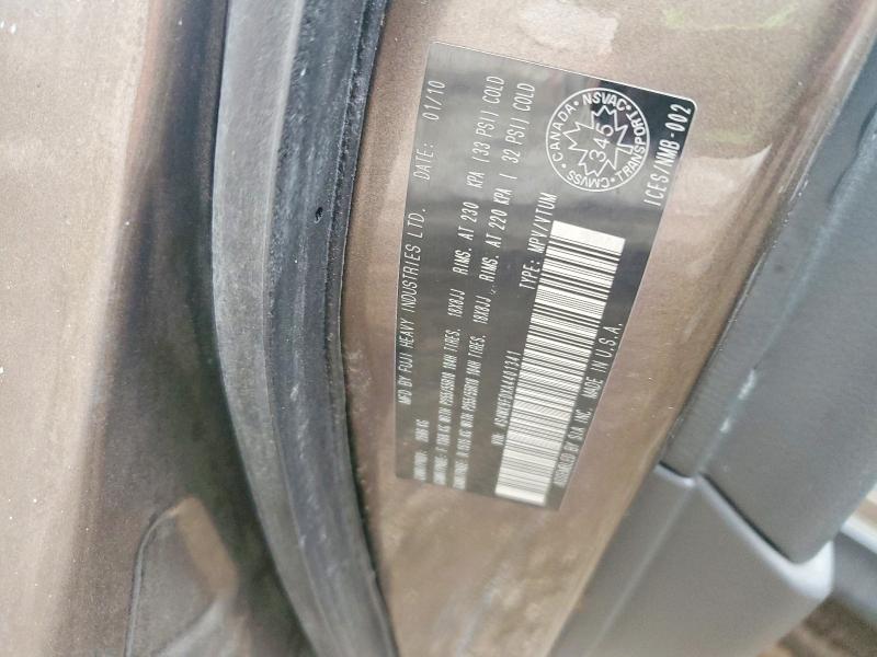 Продаж на аукціоні авто 2010 Subaru Tribeca, vin: 4S4WX9FDXA4401341, номер лоту: 79436855
