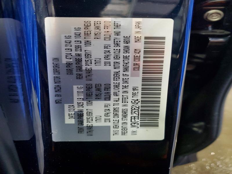 2025 Mazda Cx-5 მანქანა იყიდება აუქციონზე, vin: JM3KFBBL2S0621454, აუქციონის ნომერი: 48164456