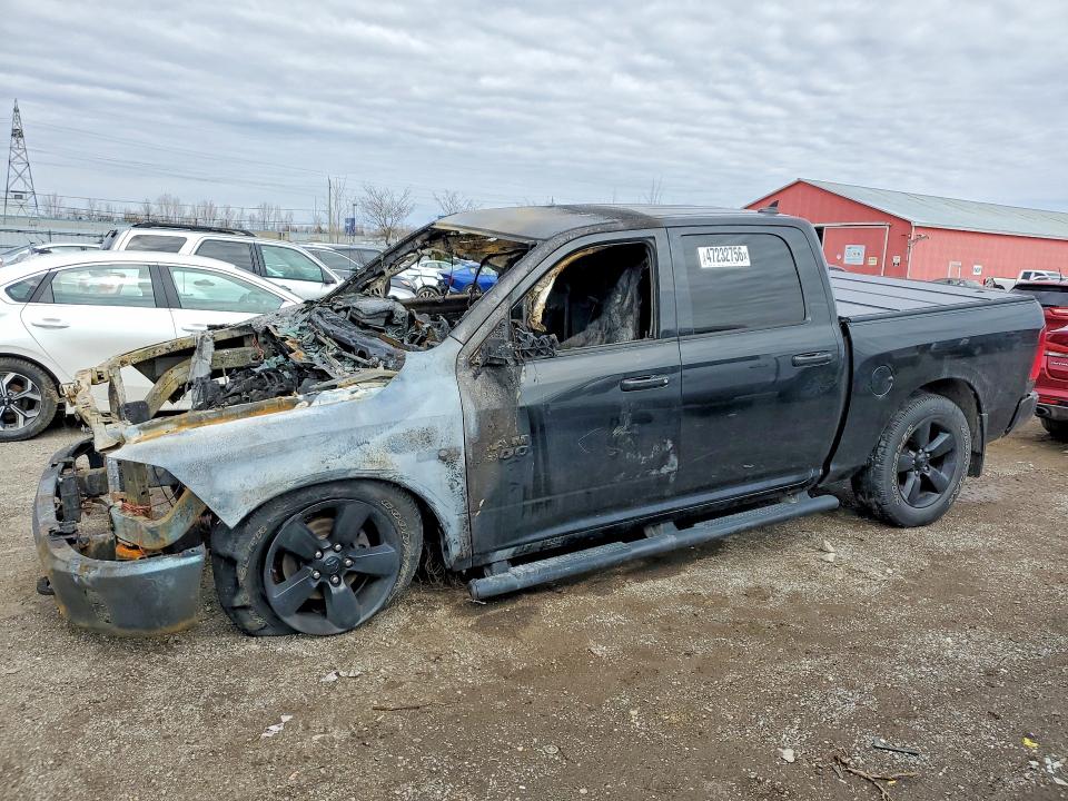 Auction sale of the 2018 Ram 1500, vin: 1C6RR7LMXJS287381, lot number: 47232756