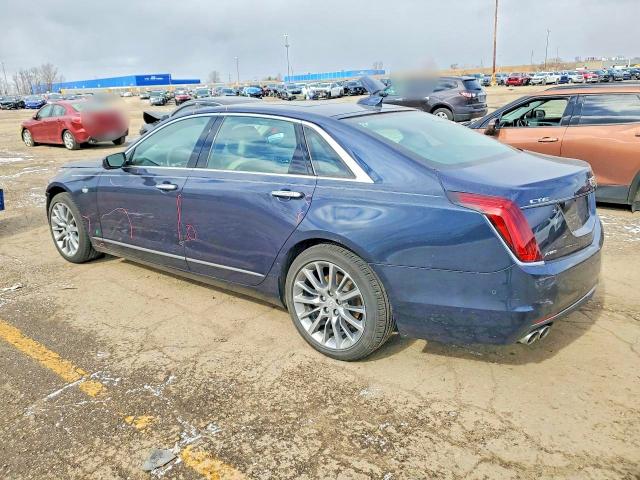 2018 Cadillac Ct6 მანქანა იყიდება აუქციონზე, vin: 1G6KD5RS6JU106786, აუქციონის ნომერი: 46096846