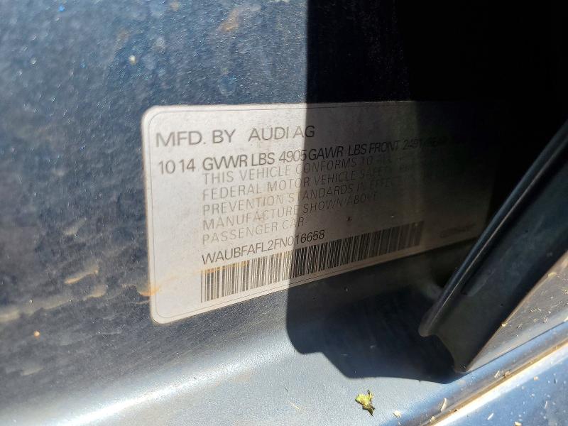 Продажа на аукционе авто 2015 Audi A4, vin: WAUBFAFL2FN016658, номер лота: 47741066