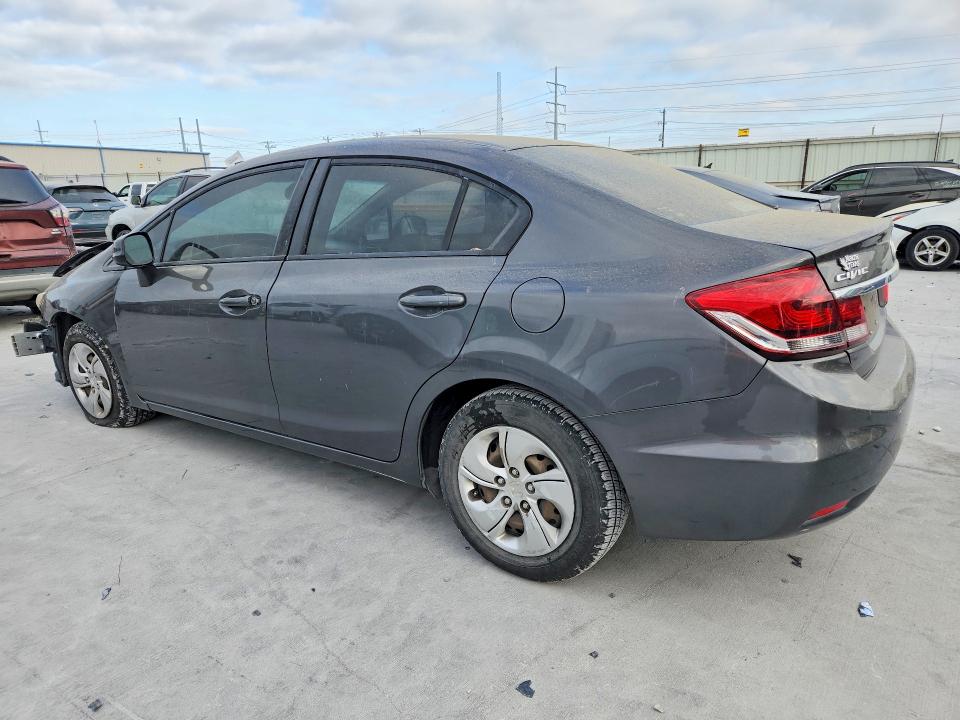 2013 Honda Civic მანქანა იყიდება აუქციონზე, vin: 2HGFB2F59DH547628, აუქციონის ნომერი: 48004746