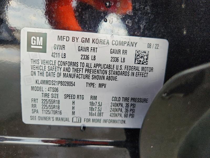 45748636 :رقم المزاد ، KL4MMDS21PB028054 vin ، 2023 Buick Encore Gx مزاد بيع