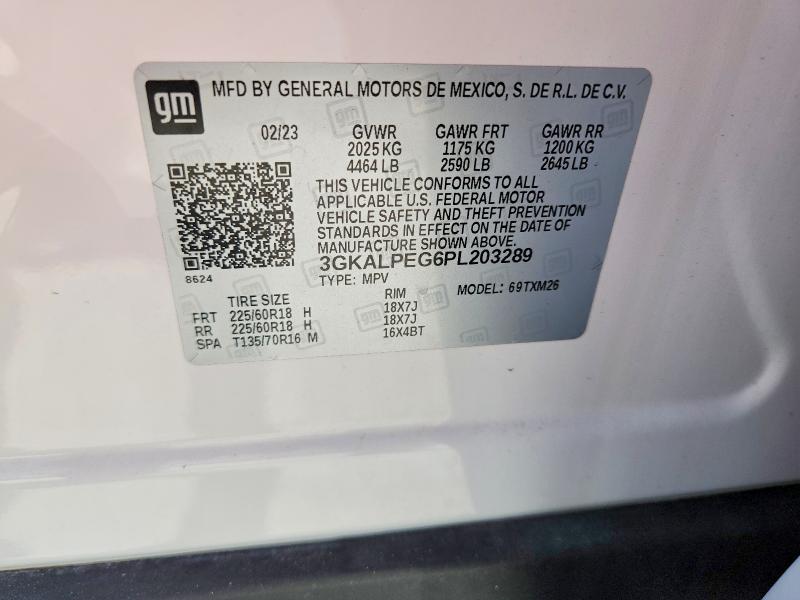 Aukcja sprzedaży 2023 Gmc Terrain, vin: 3GKALPEG6PL203289, numer aukcji: 47382906