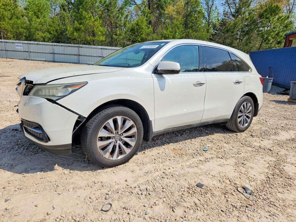 47379906 :رقم المزاد ، 5FRYD3H44FB002780 vin ، 2015 Acura Mdx مزاد بيع