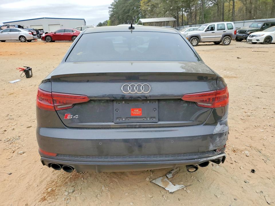 2018 Audi S4 მანქანა იყიდება აუქციონზე, vin: WAUB4AF45JA127252, აუქციონის ნომერი: 47450896