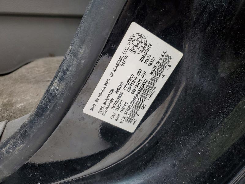 Продажа на аукционе авто 2010 Honda Odyssey, vin: 5FNRL3H65AB505432, номер лота: 79259935