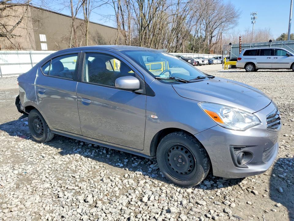 Продаж на аукціоні авто 2019 Mitsubishi Mirage, vin: ML32F3FJXKHF09838, номер лоту: 46900696
