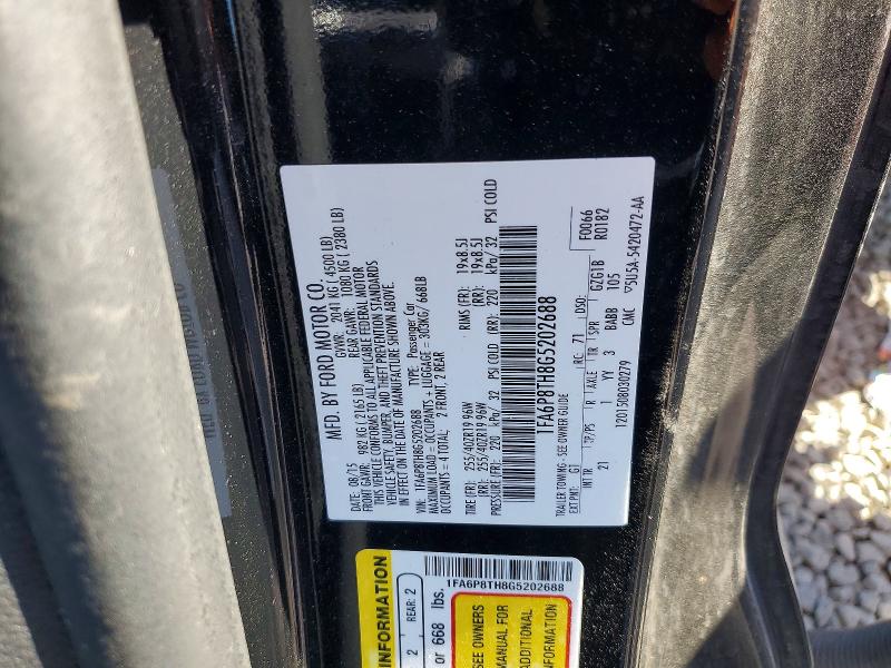 2016 Ford Mustang მანქანა იყიდება აუქციონზე, vin: 1FA6P8TH8G5202688, აუქციონის ნომერი: 46390586