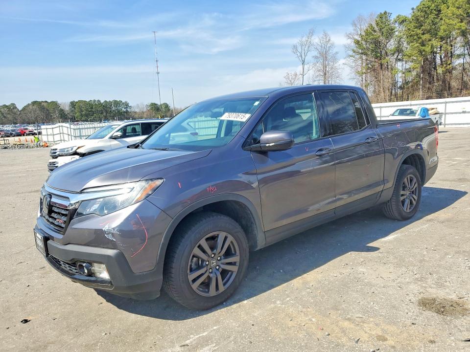 2020 Honda Ridgeline მანქანა იყიდება აუქციონზე, vin: 5FPYK3F16LB031636, აუქციონის ნომერი: 79370615