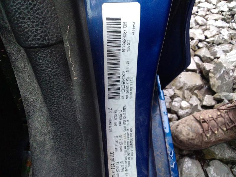 2016 Chrysler 200 მანქანა იყიდება აუქციონზე, vin: 1C3CCCDG2GN126214, აუქციონის ნომერი: 78862315