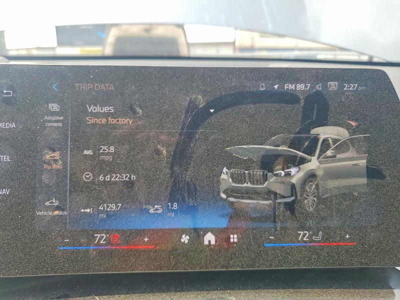 47108986 :رقم المزاد ، WBX73EF06S5387124 vin ، 2025 Bmw X1 مزاد بيع