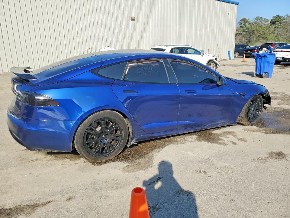 79342165 :رقم المزاد ، 5YJSA1E57MF455872 vin ، 2021 Tesla Model S مزاد بيع