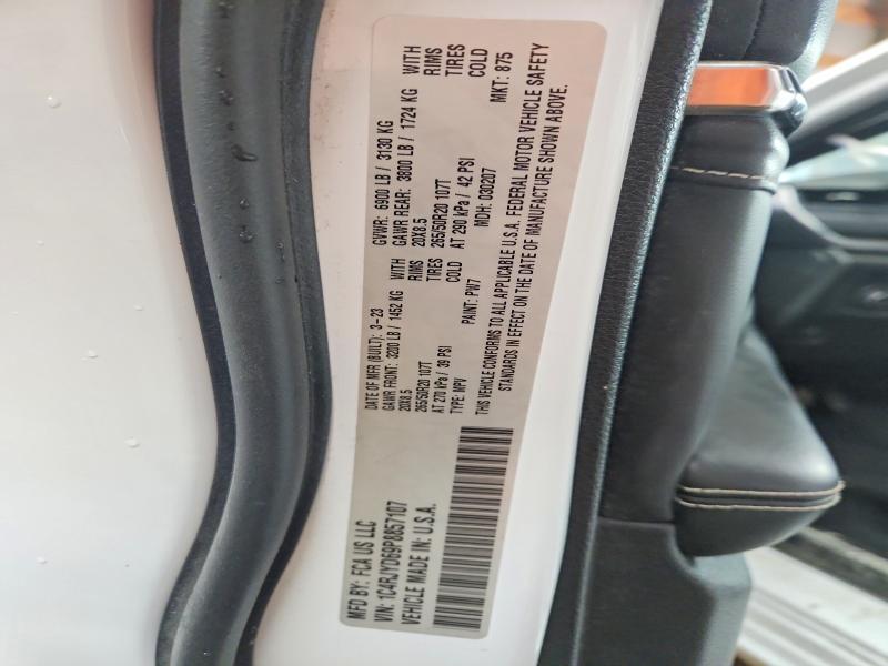 Продажа на аукционе авто 2023 Jeep Grand Cherokee, vin: 1C4RJYD69P8857107, номер лота: 47798606