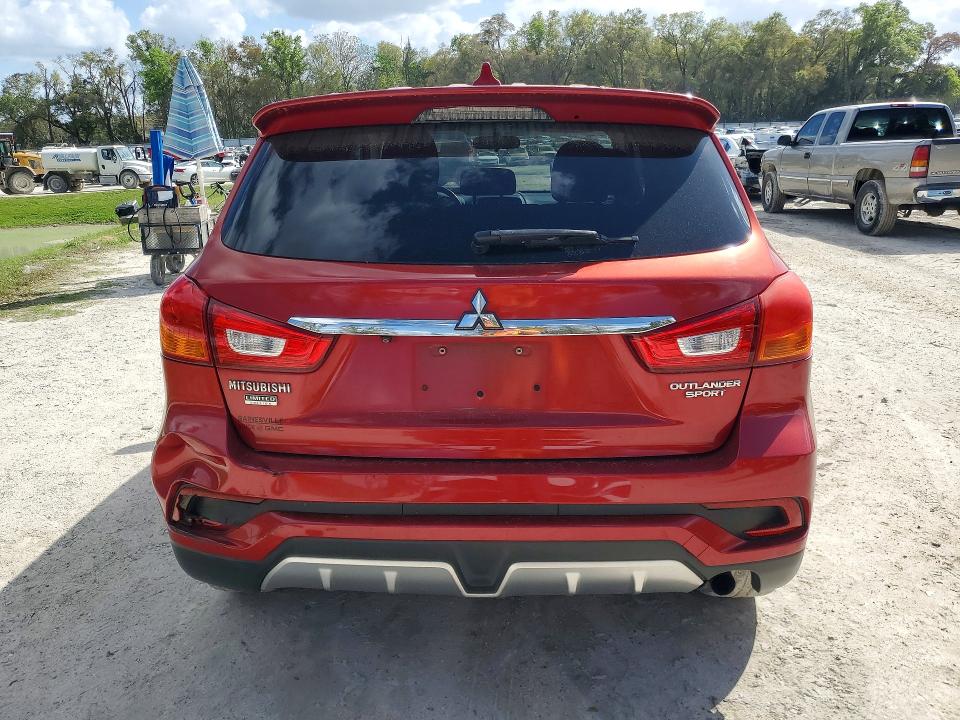 2018 Mitsubishi Outlander Sport მანქანა იყიდება აუქციონზე, vin: JA4AP3AU1JU015498, აუქციონის ნომერი: 45848876