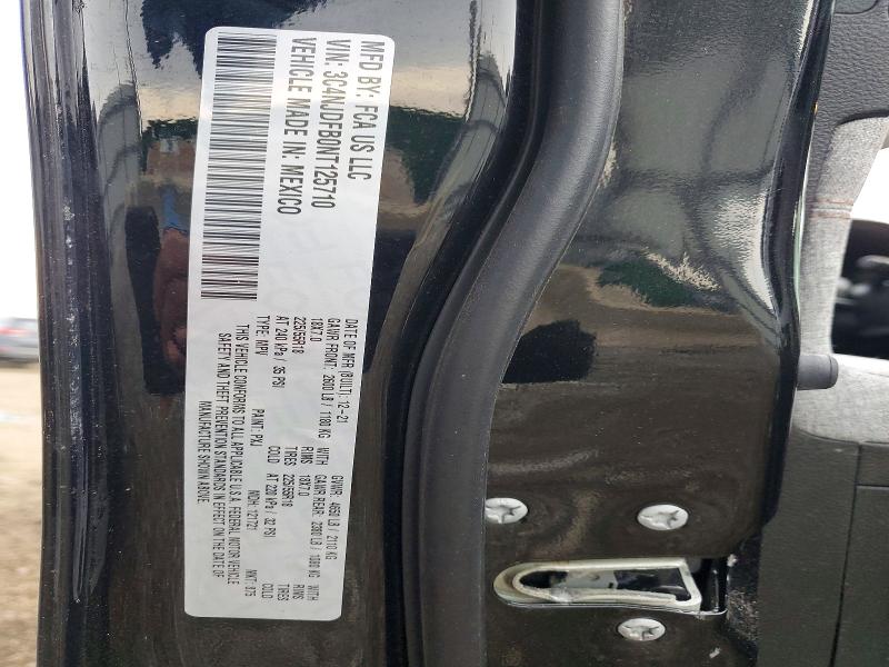 Продаж на аукціоні авто 2022 Jeep Compass, vin: 3C4NJDFB0NT125710, номер лоту: 47770126