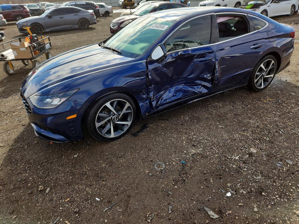 Продаж на аукціоні авто 2021 Hyundai Sonata, vin: 5NPEJ4J24MH108530, номер лоту: 47440546
