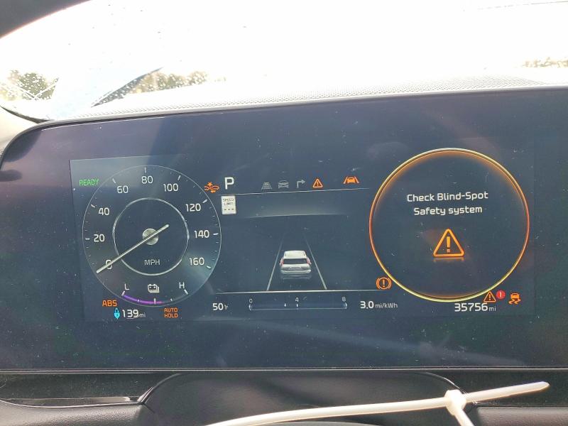 2024 Kia Niro Ev მანქანა იყიდება აუქციონზე, vin: KNDCR3L17R5125635, აუქციონის ნომერი: 79670195