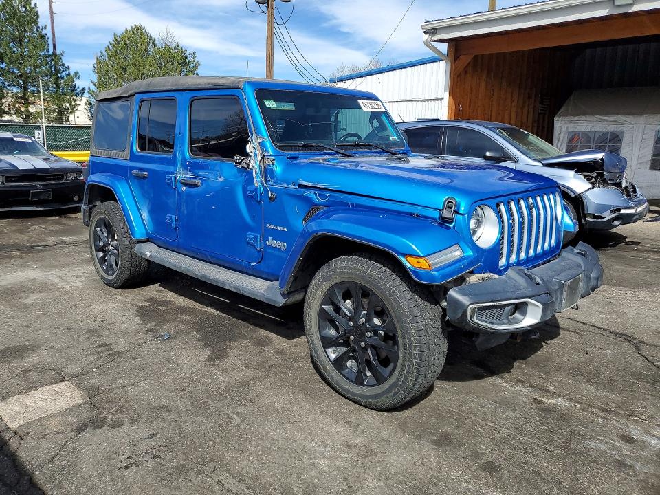 Aukcja sprzedaży 2021 Jeep Wrangler Unlimited, vin: 1C4JJXP64MW802462, numer aukcji: 46730236