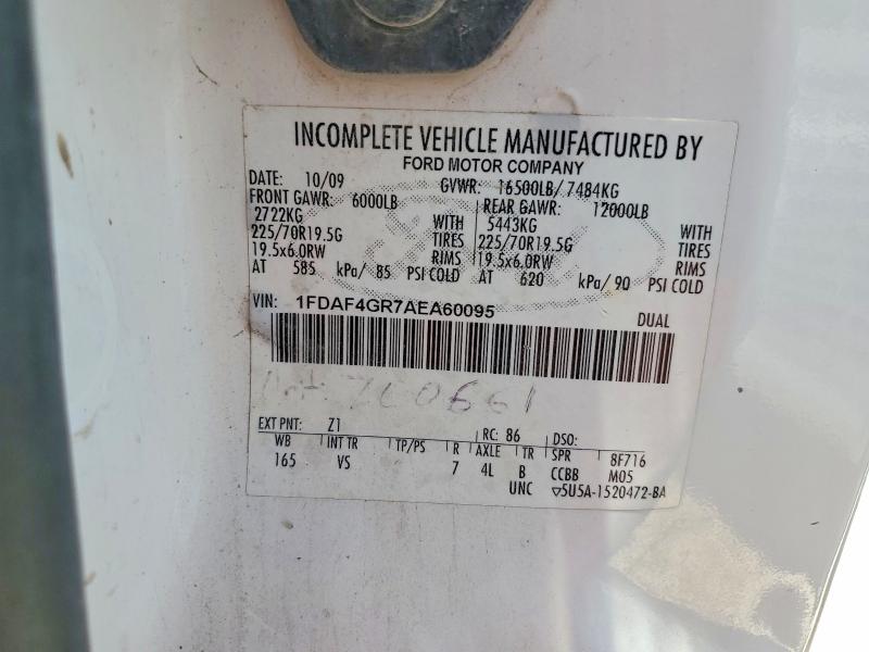 Продажа на аукционе авто 2010 Ford F450, vin: 1FDAF4GR7AEA60095, номер лота: 53790486