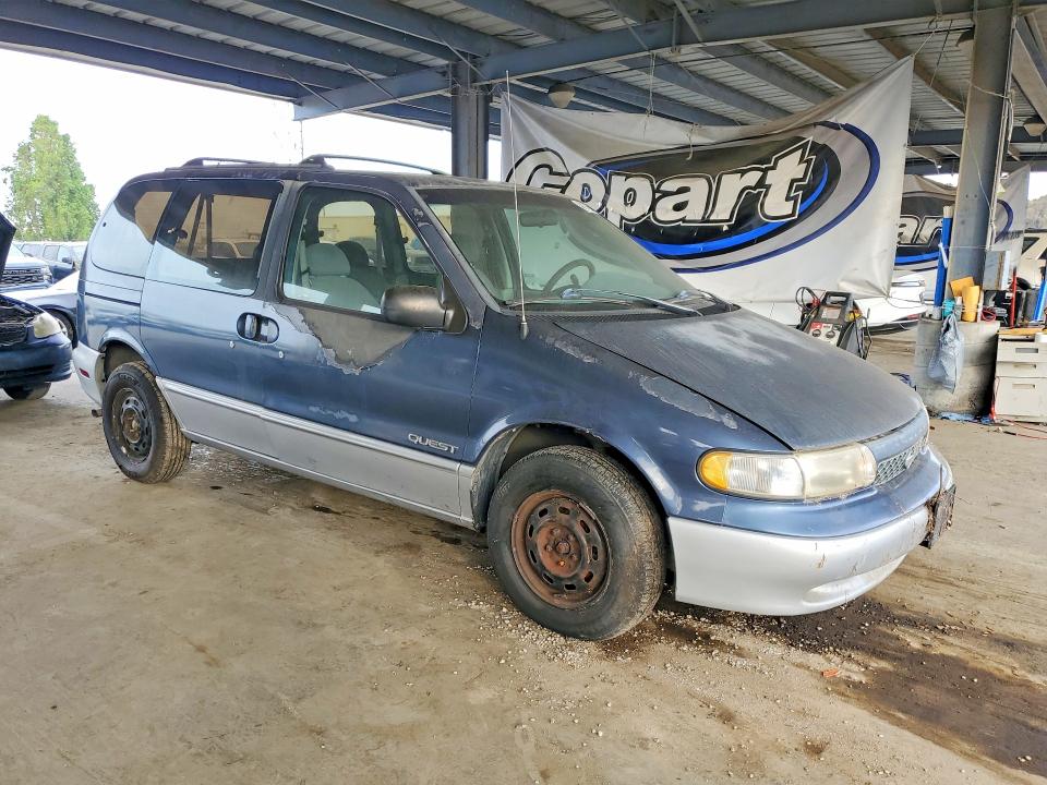 1997 Nissan Quest მანქანა იყიდება აუქციონზე, vin: 4N2DN111XVD847377, აუქციონის ნომერი: 48173516