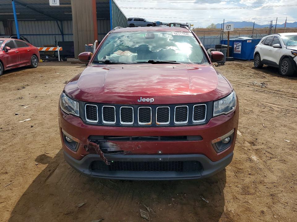 48311846 :رقم المزاد ، 3C4NJCBB9LT225110 vin ، 2020 Jeep Compass مزاد بيع