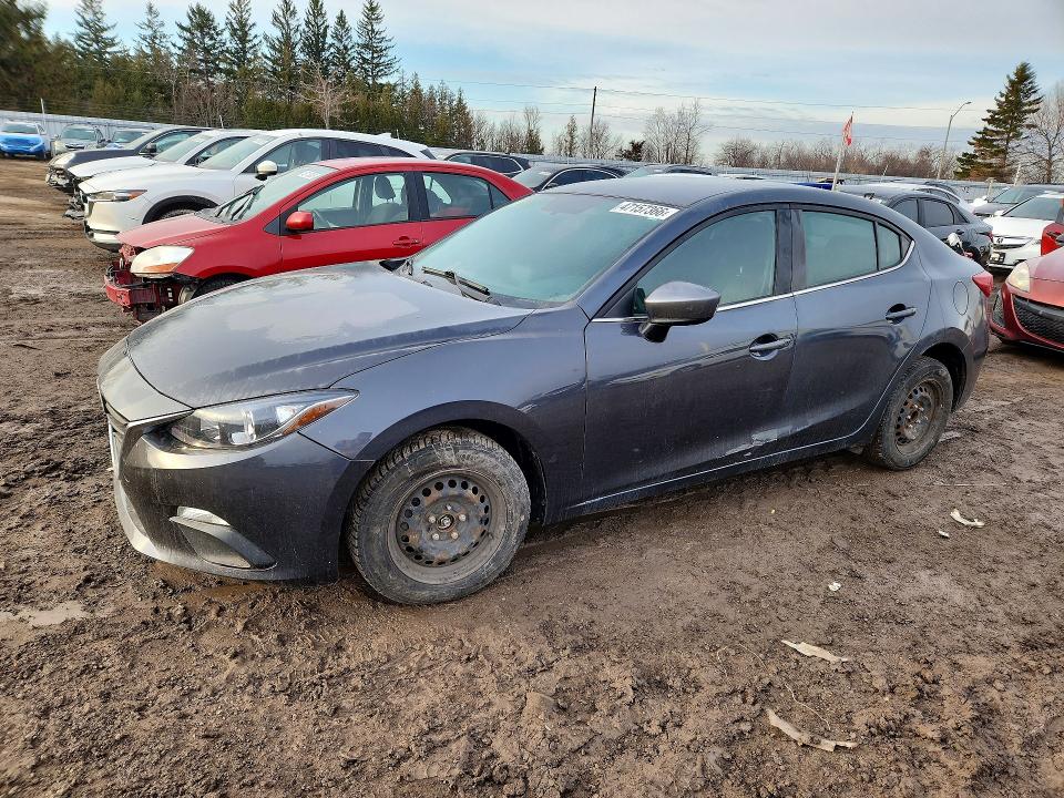 47157366 :رقم المزاد ، 3MZBM1V74FM210550 vin ، 2015 Mazda 3 مزاد بيع