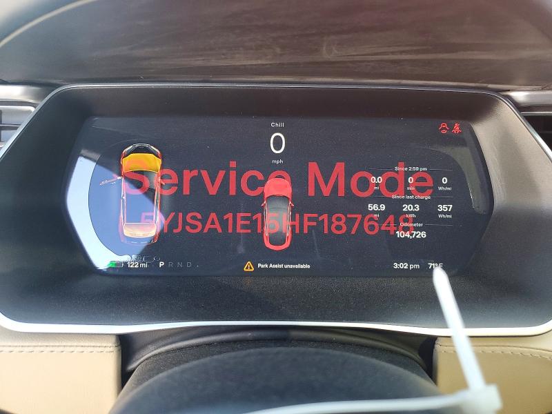 Aukcja sprzedaży 2017 Tesla Model S, vin: 5YJSA1E15HF187648, numer aukcji: 41616956