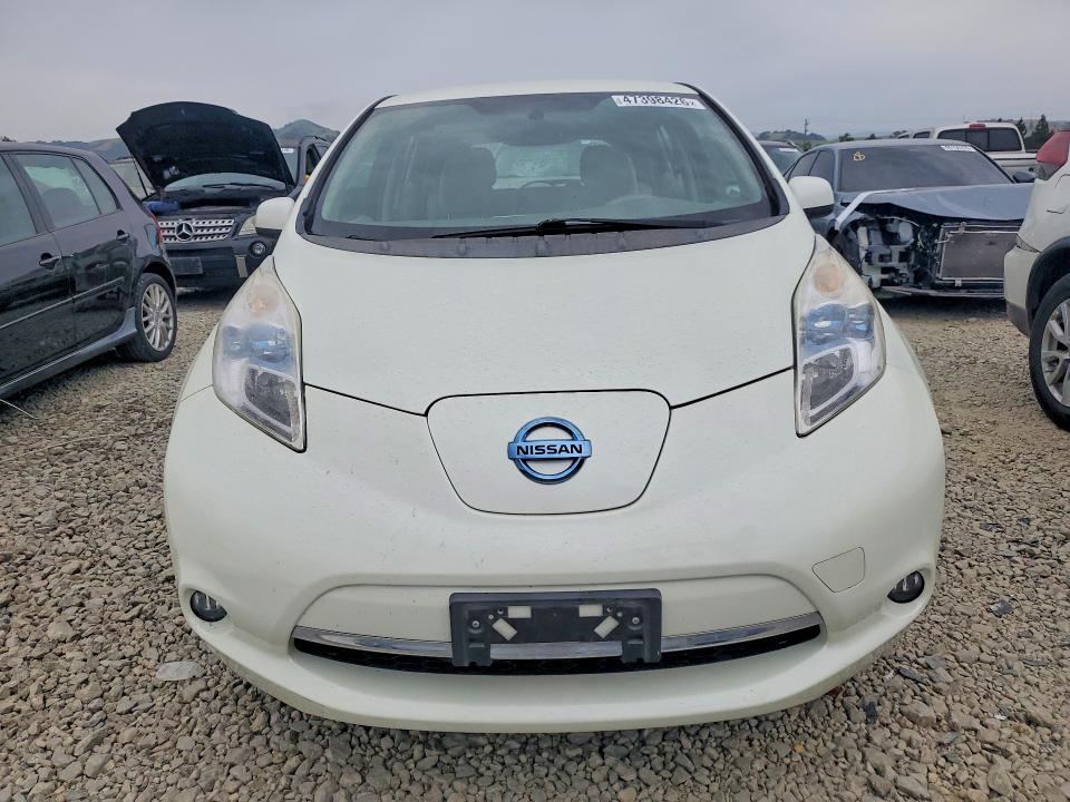 2012 Nissan Leaf მანქანა იყიდება აუქციონზე, vin: JN1AZ0CP1CT023831, აუქციონის ნომერი: 47398426
