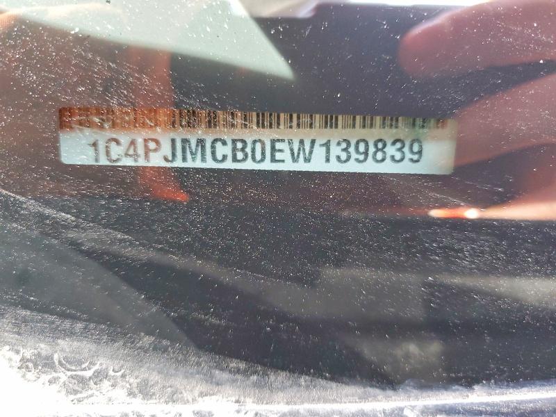 Auction sale of the 2014 Jeep Cherokee, vin: 1C4PJMCB0EW139839, lot number: 77326165
